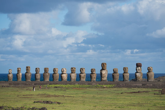 Moai (Osterinsel, Rapa Nui)
