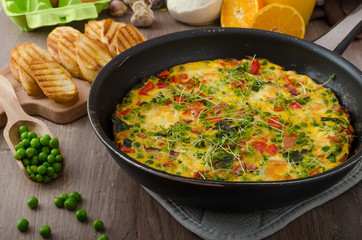 Vegetarian frittata
