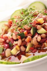 mixed bean salad