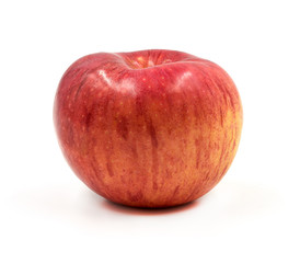 Red apple isolated on white