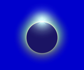 皆既日食　ダイヤモンドリング1