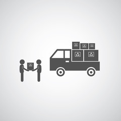 delivery services symbol