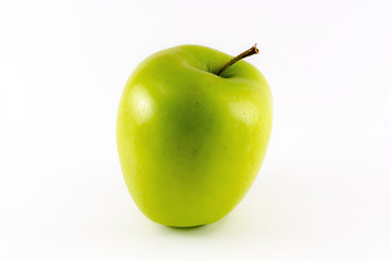 Golden Apple Isolated.