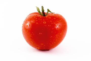 Juicy Tomato Isolated.