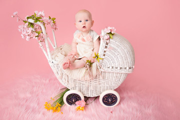Baby in Stroller