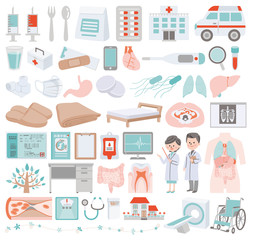 医療　介護　アイコン