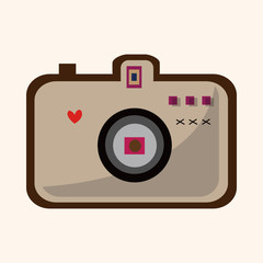 camera theme elements vector,eps