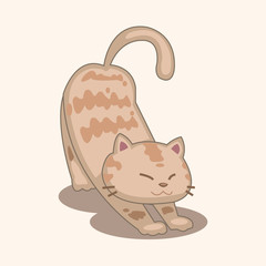 cat theme elements vector,eps