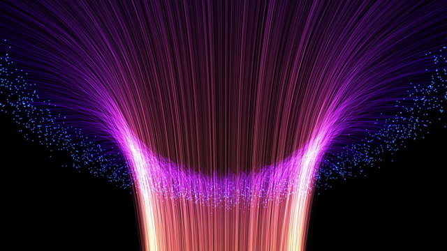 Abstract magic shiny 3d bloom camera rotate. Avatar