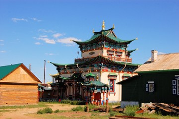 Buddhist Temple Datsan, Ivolginsk, Russia