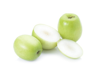 Green Monkey apple or jujubes in basket
