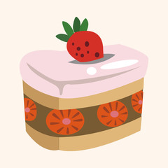 decorating cake theme elements