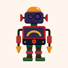 robot theme elements