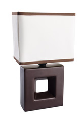 table lamp. table lamp on background. table lamp on a background