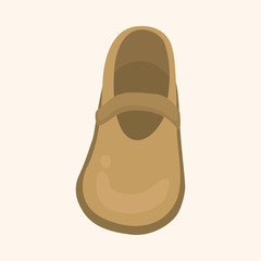 shoe style theme elements vector,eps