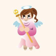 angel theme elements vector,eps