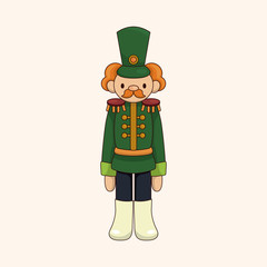 Toy Soldiers theme elements vector,eps