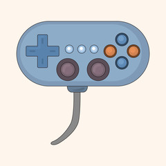 game control theme elements vector,eps