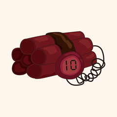 bomb theme elements vector,eps