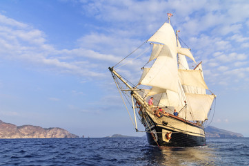 Segeltörn mit einer Brigantine © ARochau