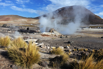 El Tatio Geysers in Chile