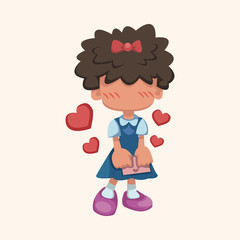 student theme elements vector,eps