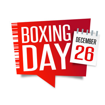 Boxing day - December 26