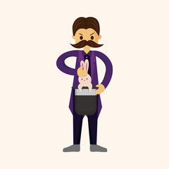 magician theme elements vector,eps