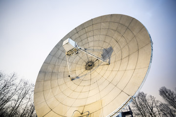 Big satellite dish.