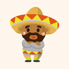 Mexican theme elements