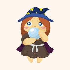 magician theme elements