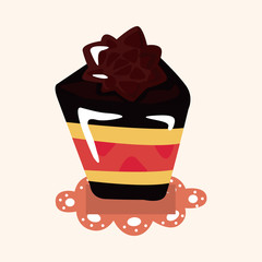 decorating cake theme elements