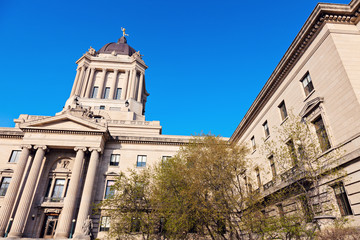 Fototapeta na wymiar Manitoba Legislative Building