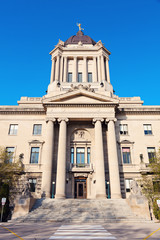 Fototapeta na wymiar Manitoba Legislative Building