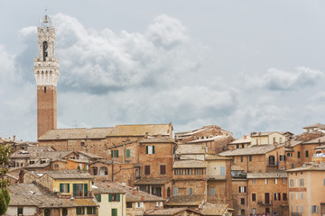 Fototapeta na wymiar Skyline of Siena,Tascany,Italy,Europe