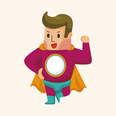 superman theme elements