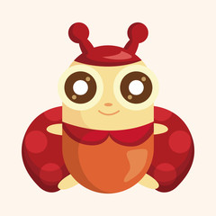 bug cartoon elements