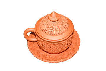 pottery cup of tea