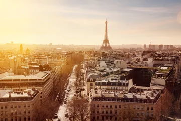 Deurstickers Paris © lassedesignen