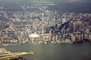 Aerial view of Toronto © Henryk Sadura