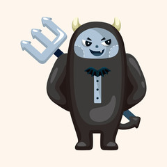 devil theme elements