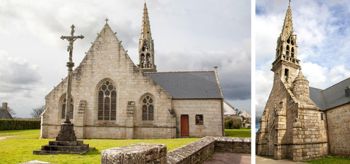 Eglise paroissiale Saint Gilles, Plonéis, Finistère, Bretagne