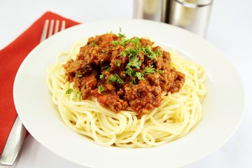 spaghetti bolognais