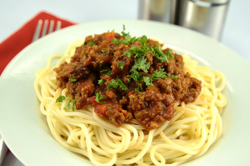 spaghetti bolognais