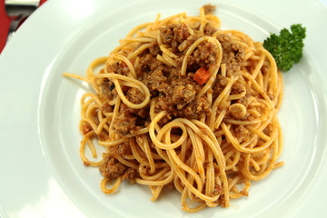 spaghetti bolognais