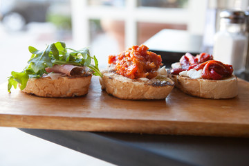 Bruschetta Trio