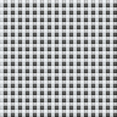 Klein gemustertes schwarzweißes Gewebe mit Karos