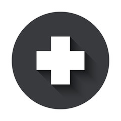 Vector modern  gray circle icon