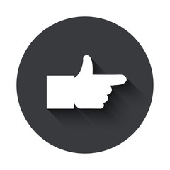 Vector modern  gray circle icon