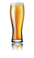 glass of beer. lager.